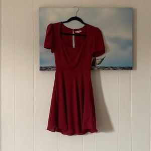 Cotton Candy Open Back Dress